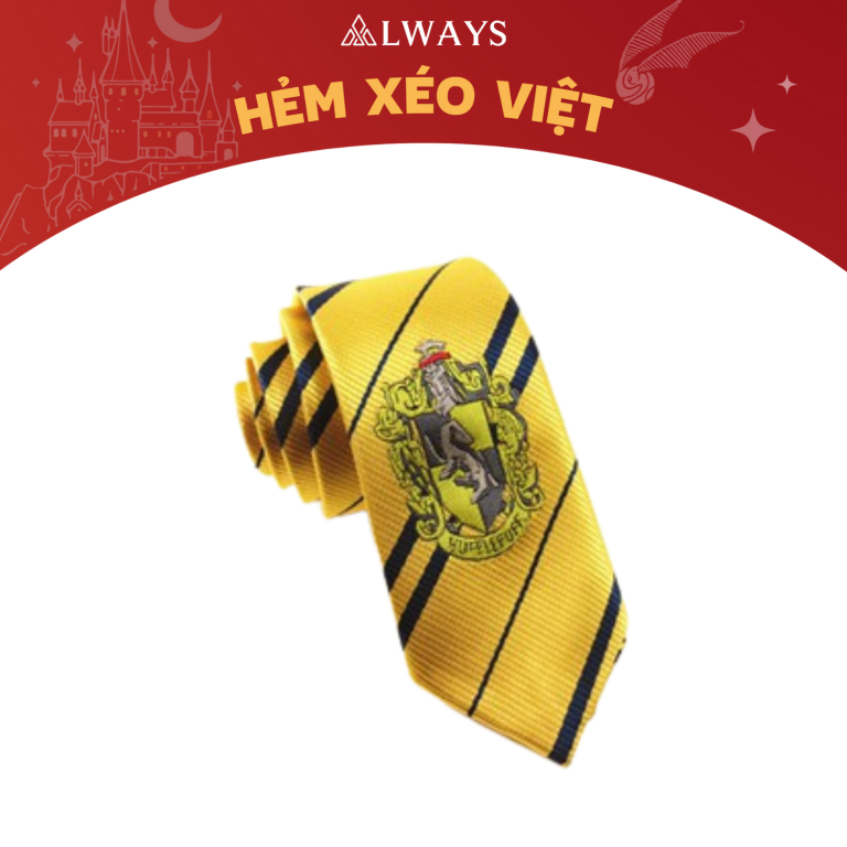 Tie - Cà vạt HUFFLEPUFF