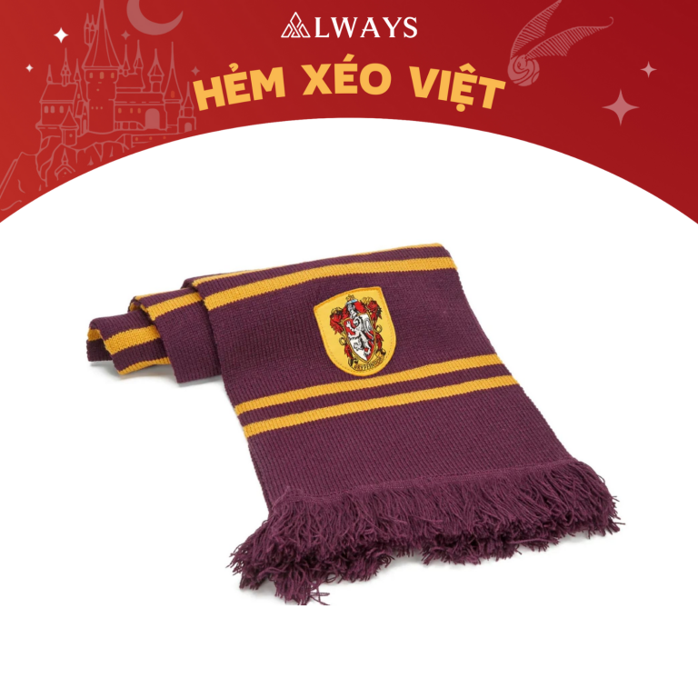 Thick Scarf - Khăn dày có tua GRYFFINDOR