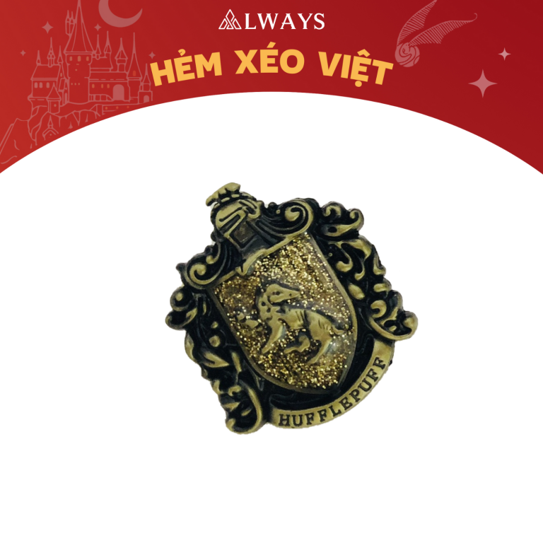 Pin Badge - Ghim Hufflepuff
