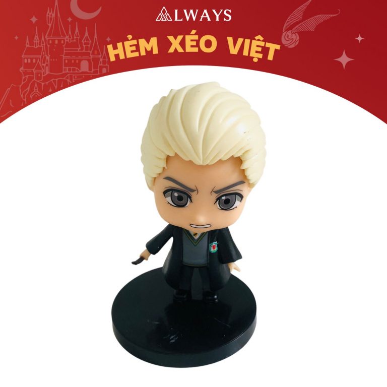 Harry Potter nendoroid - Tượng Harry Potter 7CM - Mẫu Draco mặt nhăn