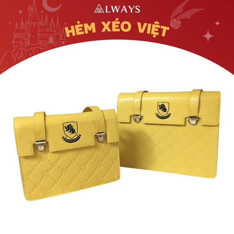 Harry Potter handbag - Túi xách cao cấp - Nhà HUFFLEPUFF (Size bé)