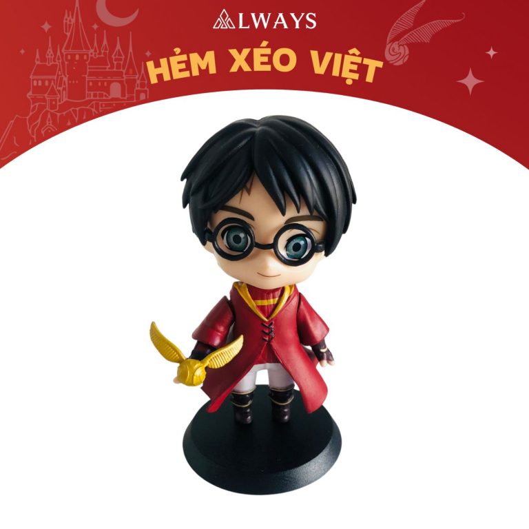 Harry Potter nendoroid - Tượng Harry Potter PLUS - Mẫu Harry cầm Snitch
