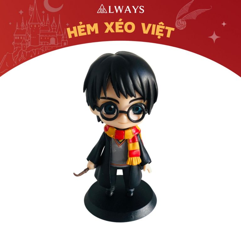 Harry Potter nendoroid - Tượng Harry Potter PLUS - Mẫu Harry choàng khăn