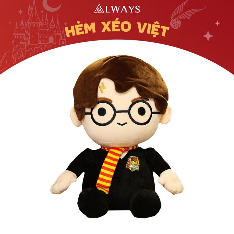 Harry Potter Stuffed Dolls - Gấu bông nhân vật Harry Potter (Size lớn)