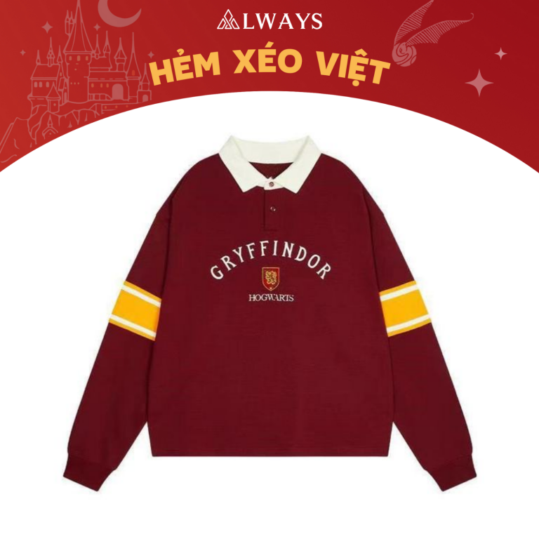 Sweater phong cách Harry Potter - Nhà GRYFFINDOR