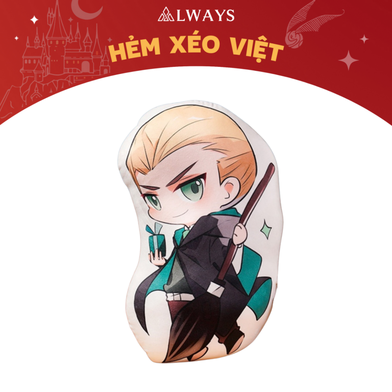Gối ôm phong cách Harry Potter – Mẫu DRACO MALFOY