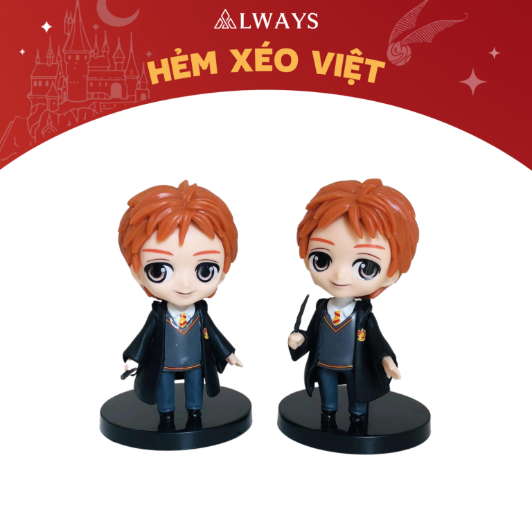 Harry Potter nendoroid - Tượng Harry Potter 6.5CM - Mẫu Fred và George